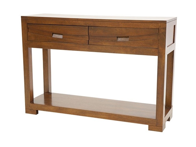 Console Phuket en hévéa massif