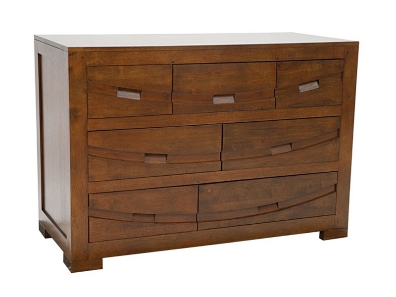 Commode Phuket en hévéa massif