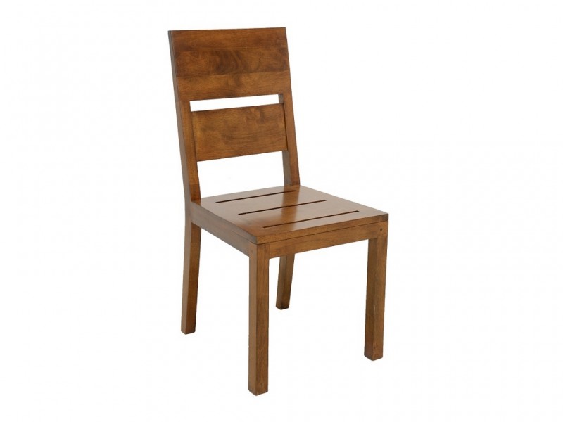 Chaise Playa en hévéa massif