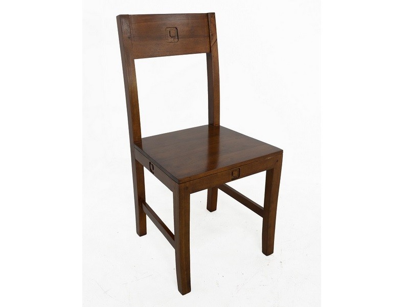 Chaise Pattani 2 en hévéa massif