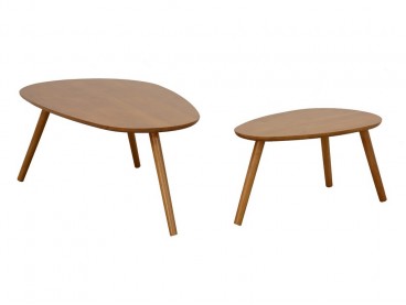 Set de 2 tables basses Europa 2