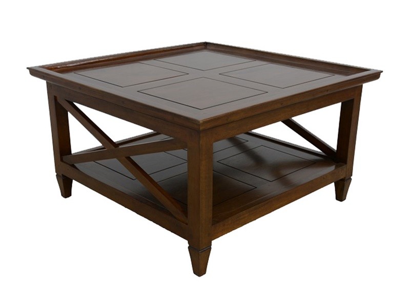 Table basse Satun 12 en hévéa massif