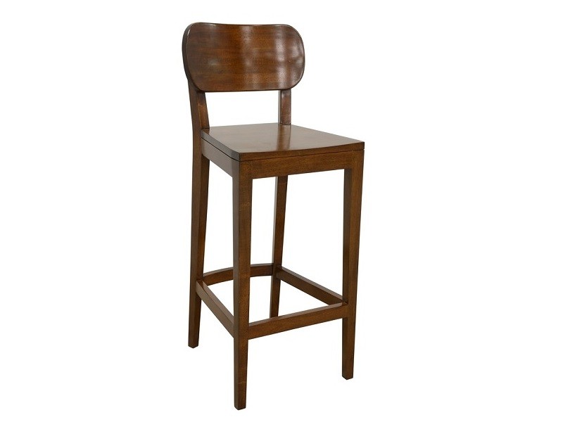 Chaise haute Europa en hévéa massif