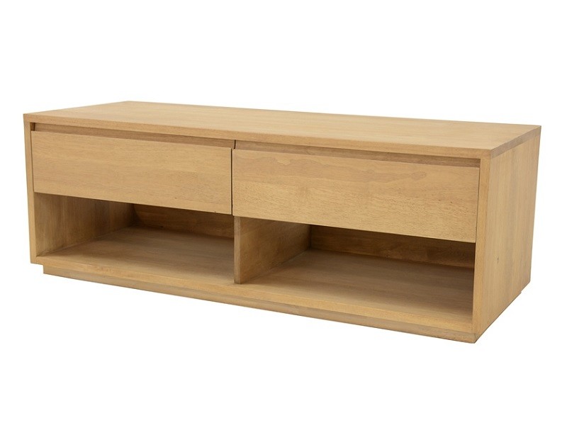 Meuble TV Europa 2 en hévéa massif