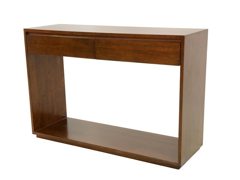 Console Europa en hévéa massif