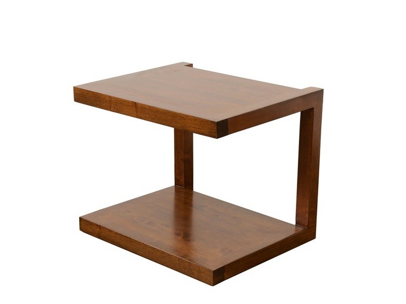 Bout de canapé Europa 2 en hévéa massif