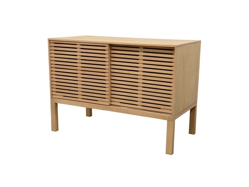 Meuble de salle de bain Arbora 2 en hévéa massif 