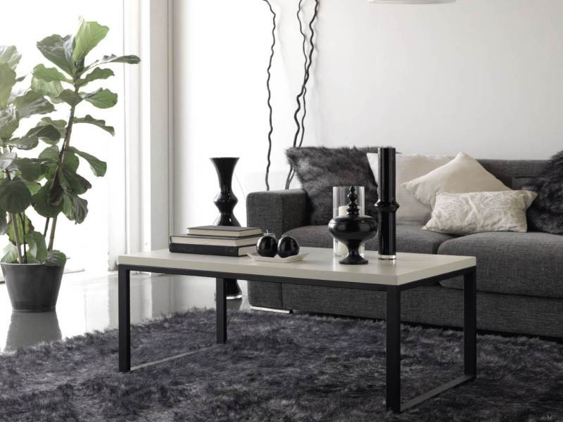 Table basse Viena en fer forgé