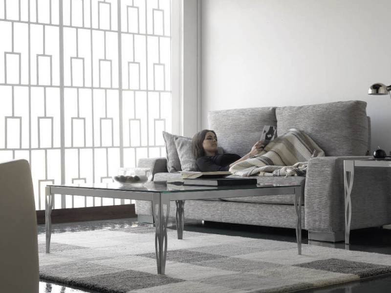 Table basse Milos en fer forgé