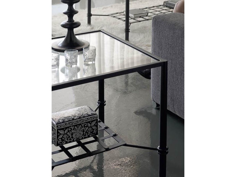 Bout de canapé Marsella en fer forgé