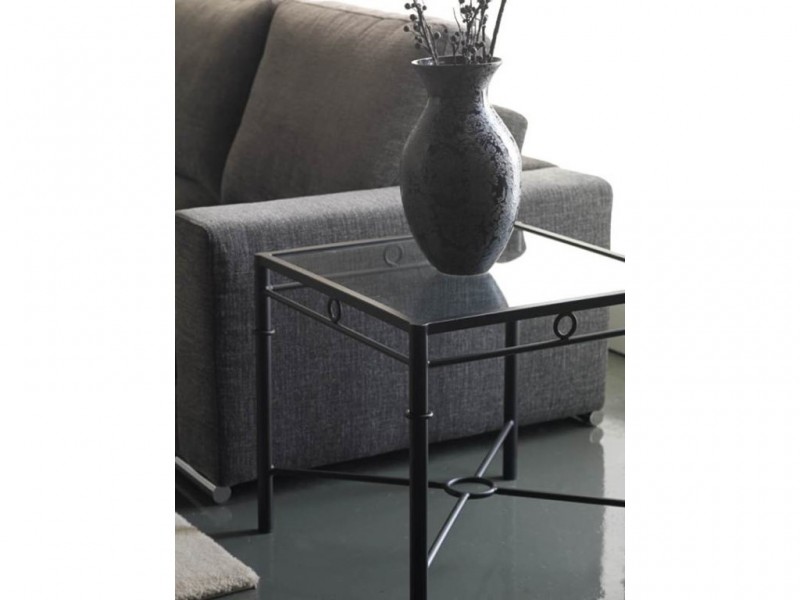 Bout de canapé Atenas en fer forgé