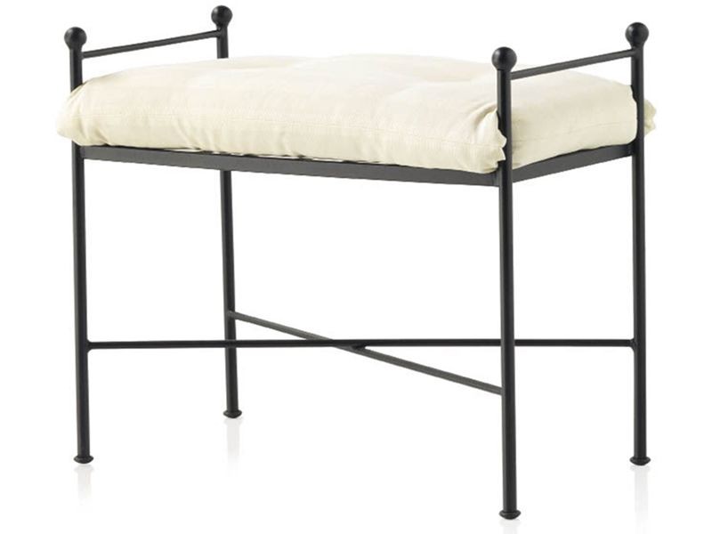 Banquette Milan 2 en fer forgé