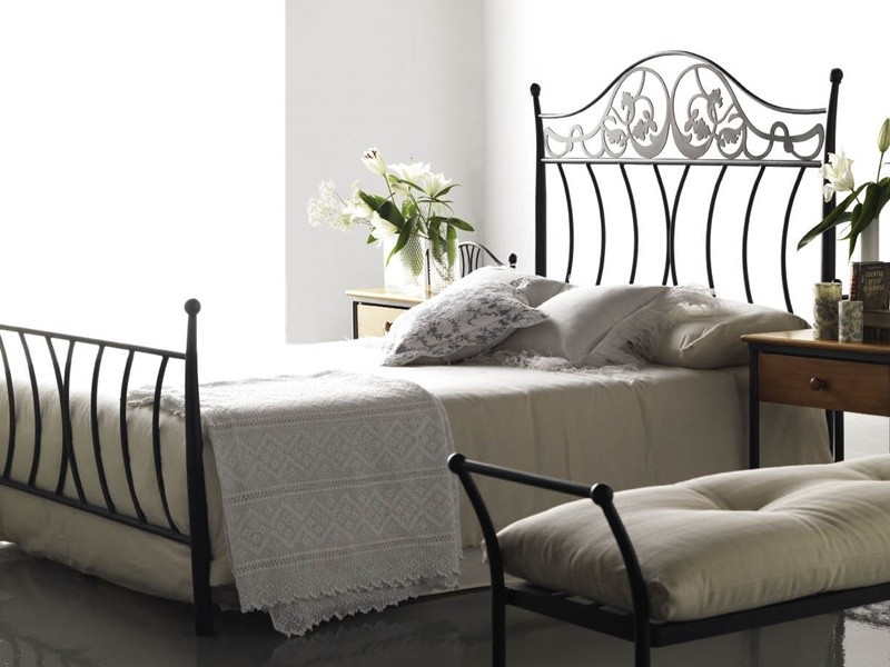 Lit Milan en fer forgé