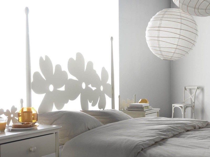 Tête de lit Lino en fer forgé