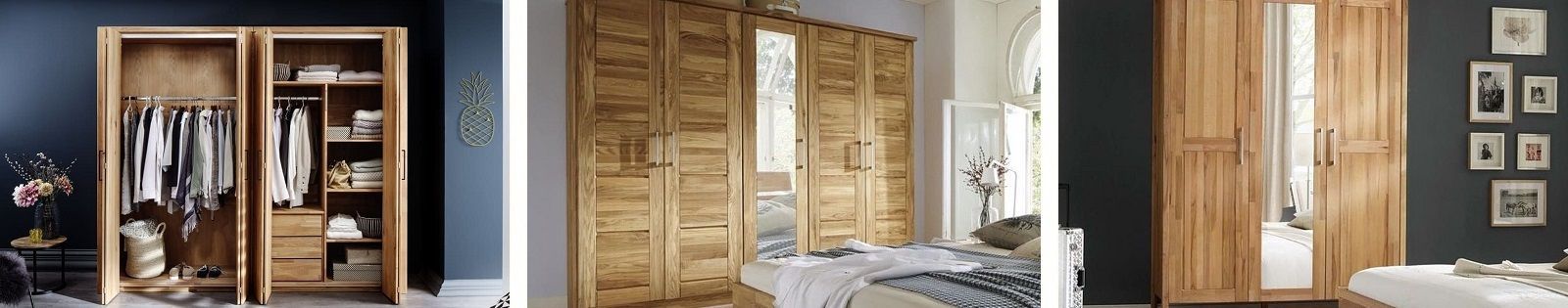 Armoire penderie en bois et placards - Lotusea