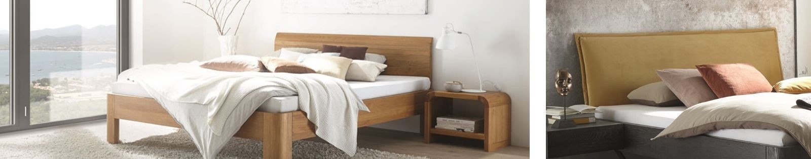 HASENA : GAMME OAK LINE. Meubles en chêne massif pour la chambre.