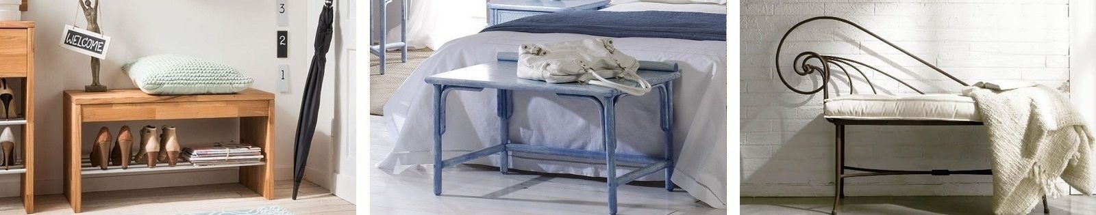 Banc de lit : meubles pour la chambre haut de gamme. Lotuséa