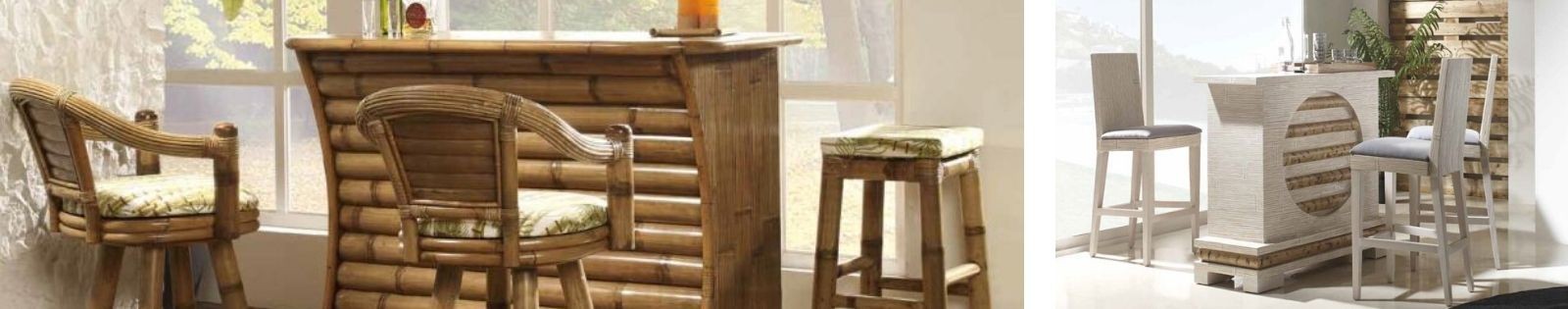 Bar en bambou : Meubles haut de gamme de fabrication artisanale